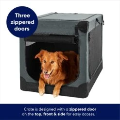 Frisco Indoor & Outdoor 3-Door Collapsible Soft-Sided Dog & Small Pet Crate 12 Frisco Indoor & Outdoor 3-Door Collapsible Soft-Sided Dog & Small Pet Crate -The Pet Haven Shop 105036 PT3. AC SS1800 V1667227999