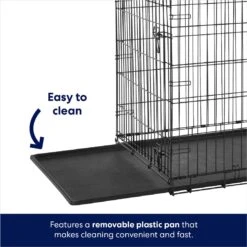 Frisco Heavy Duty Fold & Carry Single Door Collapsible Wire Dog Crate -The Pet Haven Shop 109783 PT3. AC SS1800 V1667229294