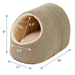 Frisco Cave Covered Cat & Dog Bed -The Pet Haven Shop 113300 PT3. AC SS1800 V1627581159