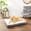 Frisco Plush Pillow Cat & Dog Bed W/ Removable Cover -The Pet Haven Shop 129513 MAIN. AC SS1800 V1566394371