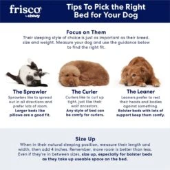 Frisco Plush Pillow Cat & Dog Bed W/ Removable Cover -The Pet Haven Shop 129513 PT7. AC SS1800 V1668199313