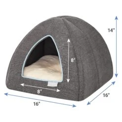 Frisco Igloo Covered Cat & Dog Bed -The Pet Haven Shop 144836 PT2. AC SS1800 V1647881252