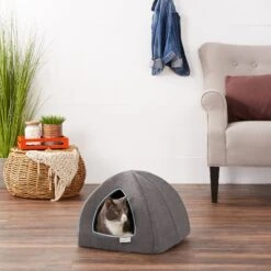 Frisco Igloo Covered Cat & Dog Bed -The Pet Haven Shop 144836 PT5. AC SS1800 V1578443412