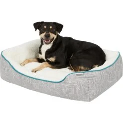 Frisco Sherpa Rectangular Bolster Cat & Dog Bed 11 Frisco Sherpa Rectangular Bolster Cat & Dog Bed -The Pet Haven Shop 144851 PT4. AC SS1800 V1578442937