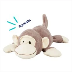 Frisco Monkey Plush Squeaky Dog Toy -The Pet Haven Shop 147043 PT2. AC SS1800 V1686580081