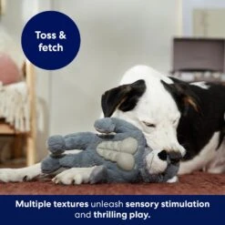 Frisco Wolf Muscle Plush Squeaky Dog Toy -The Pet Haven Shop 147082 PT5. AC SS1800 V1691776574