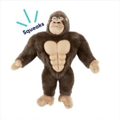 Frisco Gorilla Muscle Plush Squeaky Dog Toy -The Pet Haven Shop 147084 PT2. AC SS1800 V1691776574