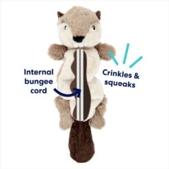 Frisco Beaver Bungee Plush Squeaky Dog Toy 10 Frisco Beaver Bungee Plush Squeaky Dog Toy -The Pet Haven Shop 152824 PT2. AC SS1800 V1686579686
