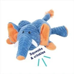 Frisco Corduroy Plush Squeaking Elephant Dog Toy -The Pet Haven Shop 152830 PT2. AC SS1800 V1692020083