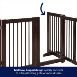 Frisco Deluxe Configurable 4-Panel Wood Dog Gate 12 Frisco Deluxe Configurable 4-Panel Wood Dog Gate -The Pet Haven Shop 156793 PT3. AC SS1800 V1666119014