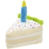 Frisco Birthday Cake Slice Plush Squeaky Dog Toy -The Pet Haven Shop 162906 Main. AC SS1800 V1565379460