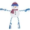 Frisco Holiday Snowman Plush With Rope Squeaky Dog Toy -The Pet Haven Shop 164645 MAIN. AC SS1800 V1694813222