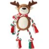 Frisco Holiday Reindeer Plush With Rope Squeaky Dog Toy -The Pet Haven Shop 164647 MAIN. AC SS1800 V1694813280