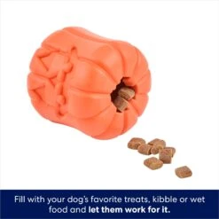 Frisco Halloween Pumpkin Rubber Treat Dispenser Dog Toy, Medium/Large 12 Frisco Halloween Pumpkin Rubber Treat Dispenser Dog Toy, Medium/Large -The Pet Haven Shop 164763 PT3. AC SS1800 V1689878520