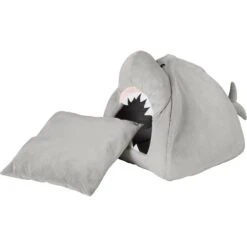 Frisco Novelty Shark Covered Cat & Dog Bed 10 Frisco Novelty Shark Covered Cat & Dog Bed -The Pet Haven Shop 165339 PT2. AC SS1800 V1568211433