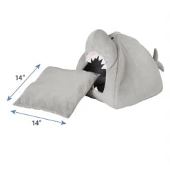 Frisco Novelty Shark Covered Cat & Dog Bed 12 Frisco Novelty Shark Covered Cat & Dog Bed -The Pet Haven Shop 165339 PT4. AC SS1800 V1627578397