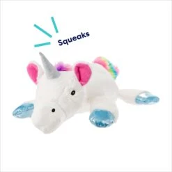 Frisco Unicorn Plush Squeaky Dog Toy -The Pet Haven Shop 174691 PT2. AC SS1800 V1695670998