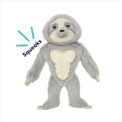 Frisco Sloth Muscle Plush Squeaky Dog Toy -The Pet Haven Shop 174715 PT2. AC SS1800 V1692019894