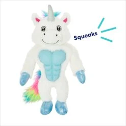 Frisco Unicorn Muscle Plush Squeaky Dog Toy -The Pet Haven Shop 174717 PT2. AC SS1800 V1695748897