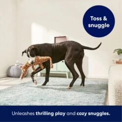 Frisco Giraffe Wagazoo Plush Squeaky Dog Toy -The Pet Haven Shop 174745 PT4. AC SS1800 V1695748354