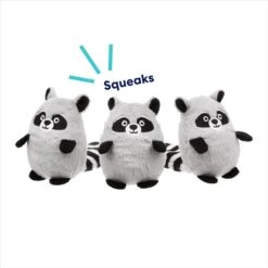 Frisco Trash Can & Raccoons Hide & Seek Puzzle Plush Squeaky Dog Toy Refills -The Pet Haven Shop 174766 PT2. AC SS1800 V1691783908