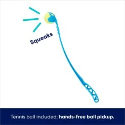 Frisco Ball Launcher & Fetch Squeaky Tennis Ball Dog Toy -The Pet Haven Shop 178477 PT2. AC SS1800 V1686580155