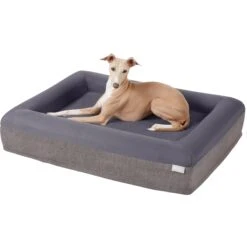Frisco Orthopedic Rectangular Bolster Cat & Dog Bed W/Removable Cover 8 Frisco Orthopedic Rectangular Bolster Cat & Dog Bed W/Removable Cover -The Pet Haven Shop 210226 PT2. AC SS1800 V1590067655