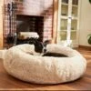 Frisco Eyelash Cat & Dog Bolster Bed -The Pet Haven Shop 210771 MAIN. AC SS1800 V1589289120
