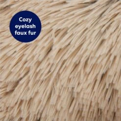 Frisco Eyelash Cat & Dog Bolster Bed -The Pet Haven Shop 210771 PT4. AC SS1800 V1667229099