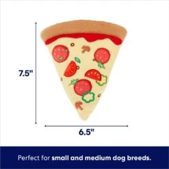 Frisco Pizza Slice Plush Squeaky Dog Toy -The Pet Haven Shop 213818 PT1. AC SS1800 V1695748833