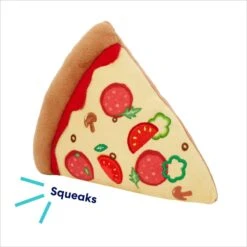 Frisco Pizza Slice Plush Squeaky Dog Toy -The Pet Haven Shop 213818 PT2. AC SS1800 V1695748417
