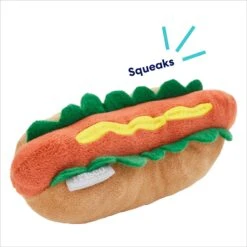 Frisco Hotdog Plush Squeaky Dog Toy -The Pet Haven Shop 213820 PT2. AC SS1800 V1695748894
