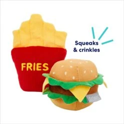 Frisco Burger & Fries Plush Squeaky Dog Toy 9 Frisco Burger & Fries Plush Squeaky Dog Toy -The Pet Haven Shop 213822 PT2. AC SS1800 V1695748418