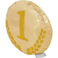 Frisco Gold Medal Round Plush Squeaky Dog Toy -The Pet Haven Shop 214082 PT2. AC SS1800 V1676577937