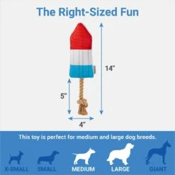 Frisco Summer Fun Plush & Rope Popsicle Dog Toy -The Pet Haven Shop 214703 PT1. AC SS1800 V1642187485