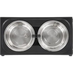 Frisco Stainless Steel Bowls With Adjustable Elevated Holder 10 Frisco Stainless Steel Bowls With Adjustable Elevated Holder -The Pet Haven Shop 216015 PT3. AC SS1800 V1591020388