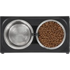 Frisco Stainless Steel Bowls With Adjustable Elevated Holder 11 Frisco Stainless Steel Bowls With Adjustable Elevated Holder -The Pet Haven Shop 216015 PT4. AC SS1800 V1591020390