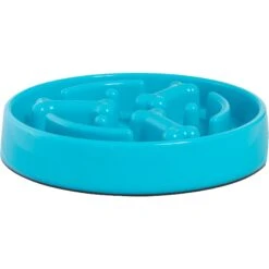 Frisco Bone Shaped Ridges Slow Feed Bowl -The Pet Haven Shop 216041 PT2. AC SS1800 V1591020673