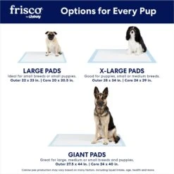 Frisco Premium Extra Large Printed Dog Training & Potty Pads -The Pet Haven Shop 227468 PT3. AC SS1800 V1674671095