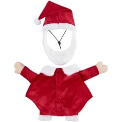 Frisco Front Walking Santa Dog & Cat Costume, 1 Count -The Pet Haven Shop 228785 PT5. AC SS1800 V1600711946