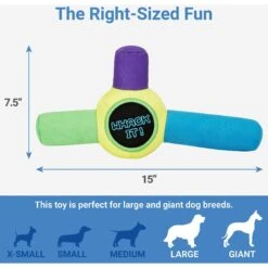 Frisco Retro Whack It! Ballistic Nylon Plush Squeaky Dog Toy -The Pet Haven Shop 230302 PT1. AC SS1800 V1599945378