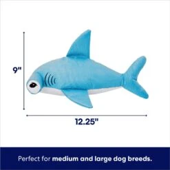 Frisco Hammerhead Shark Ballistic Nylon Plush Squeaky Dog Toy 9 Frisco Hammerhead Shark Ballistic Nylon Plush Squeaky Dog Toy -The Pet Haven Shop 233593 PT1. AC SS1800 V1695748895
