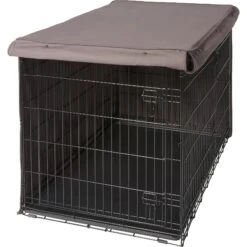 Frisco Crate Cover, Gray -The Pet Haven Shop 234096 PT4. AC SS1800 V1602883282