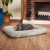 Frisco Orthopedic Personalized Bolster Dog Bed W/Removable Cover, Light Gray 2 Frisco Orthopedic Personalized Bolster Dog Bed W/Removable Cover, Light Gray -The Pet Haven Shop 234952 MAIN. AC SS1800 V1600207055