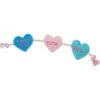 Frisco Valentine Candy Hearts Plush With Rope Squeaky Dog Toy -The Pet Haven Shop 241725 MAIN. AC SS1800 V1606756991