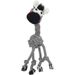 Best Seller 7 Frisco Zebra Rope Squeaky Dog Toy