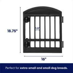 Frisco 4-Panel Dog Exercise Playpen With Door, 24-in -The Pet Haven Shop 244546 PT2. AC SS1800 V1604008643