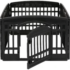 Frisco 4-Panel Dog Exercise Playpen With Door, 24-in -The Pet Haven Shop 244546 PT3. AC SS1800 V1603409186