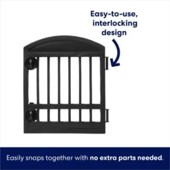 Frisco 4-Panel Dog Exercise Playpen With Door, 24-in -The Pet Haven Shop 244546 PT5. AC SS1800 V1603412508