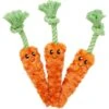 Frisco Easter Carrot Plush With Rope Dog Toy